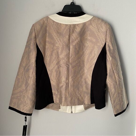 Tahari Arthur S Levine Women’s Bobby Zipper Front Jacket size 12 - Picture 3 of 3